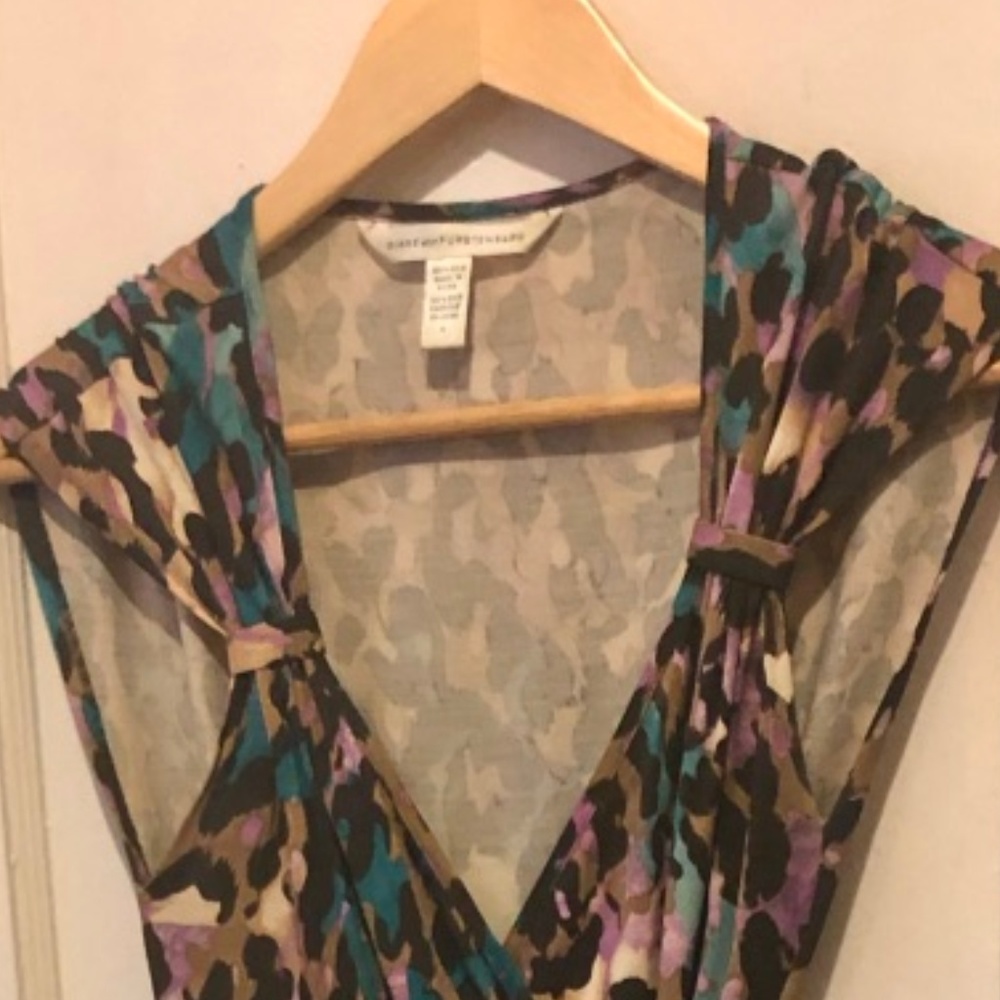 Vintage Diane Von Furstenberg Silk Wrapdress
